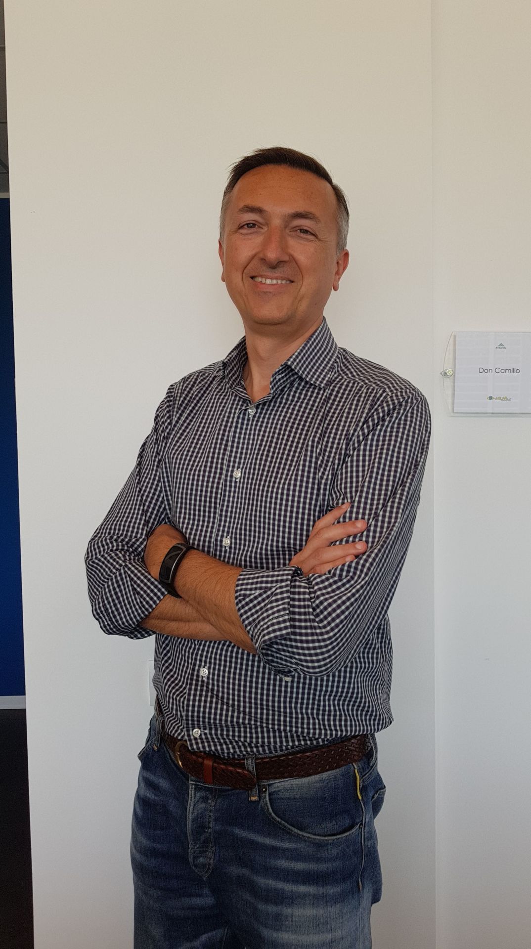 Alberto Broggi, fondatore e general manager di VisLab, società controllata da Ambarella