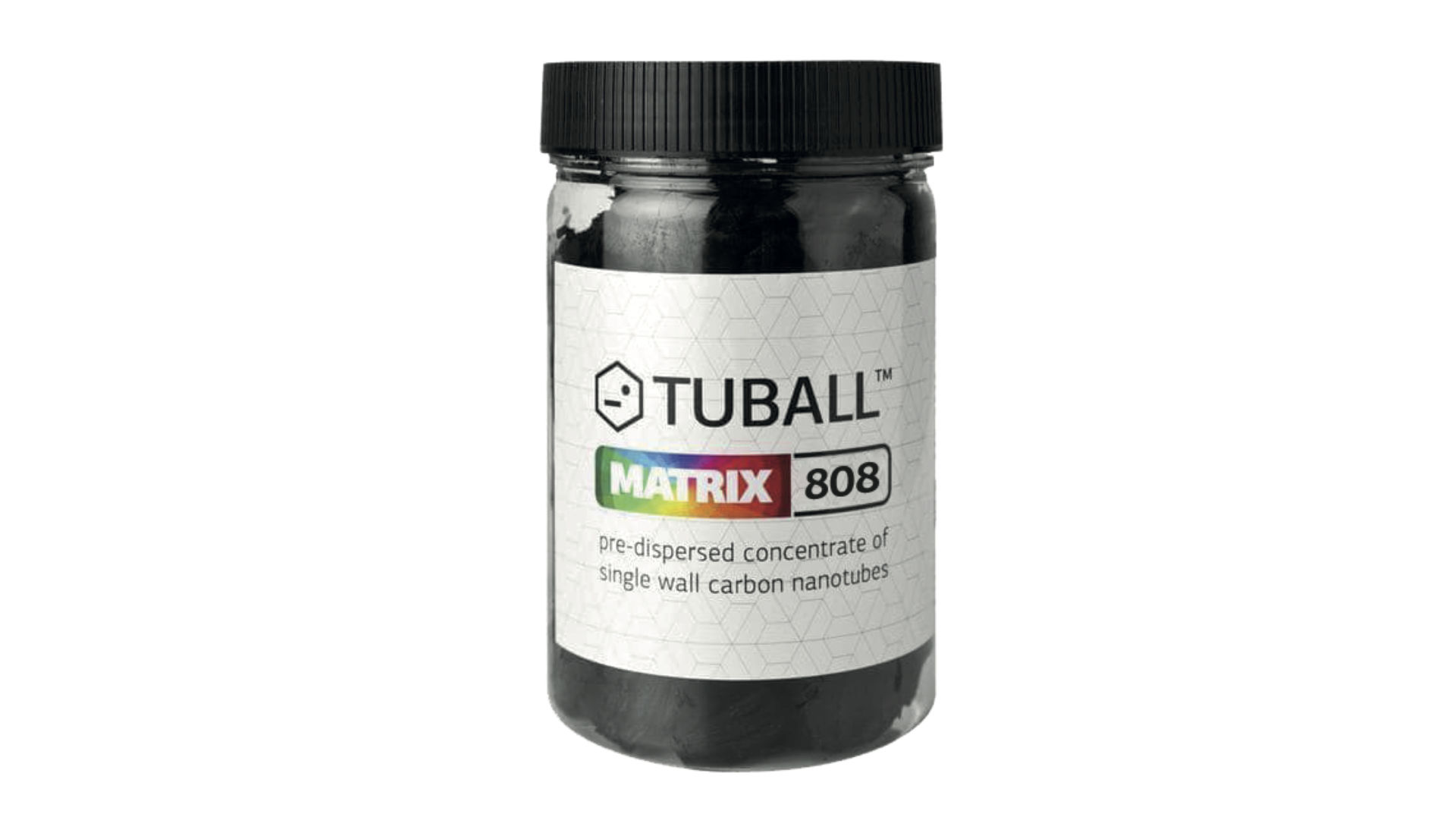 Confezione di nanotubi prodotti da Tuball