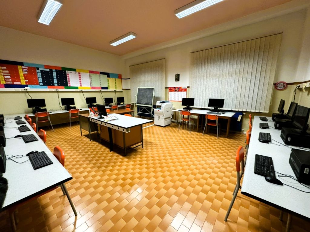 Sangfor L'aula di informatica della scuola primaria S.Maria delle Grazie